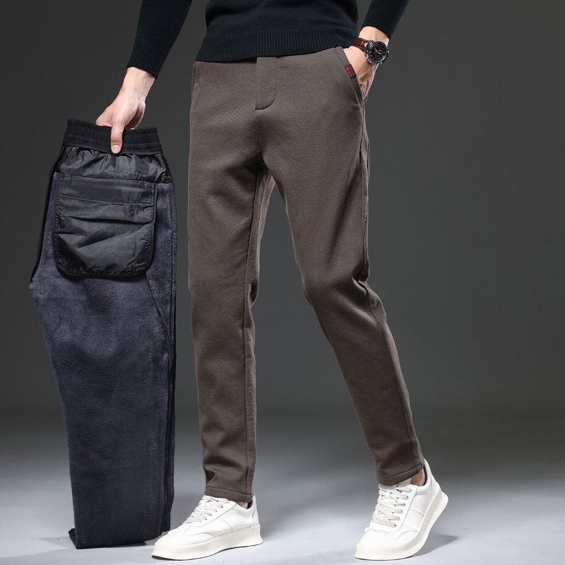 Men'S Fashion Jeans And Boots - 2026 Sıcak Polar Pantolon Kışlık Erkek