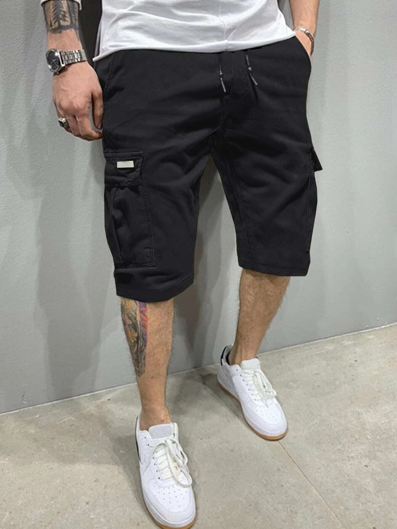 Mens Fashion Workwear - Yazlık erkek kısa pantolonları, modaya uygun