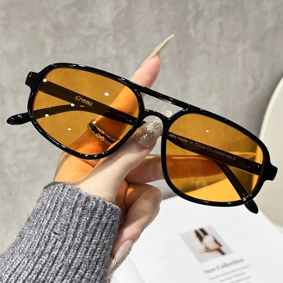 Men'S Fashion Glasses - Yeni Retro Oval Kadın Güneş Gözlüğü