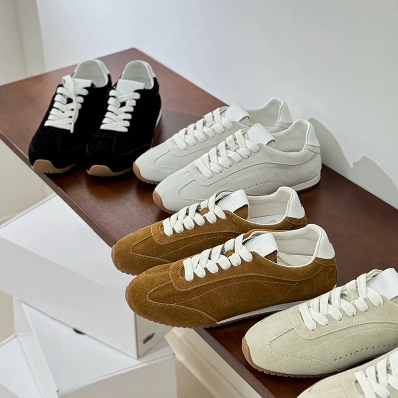 Casual Sneakers Men - Unisex Kadın günlük ayakkabıları Hakiki deri