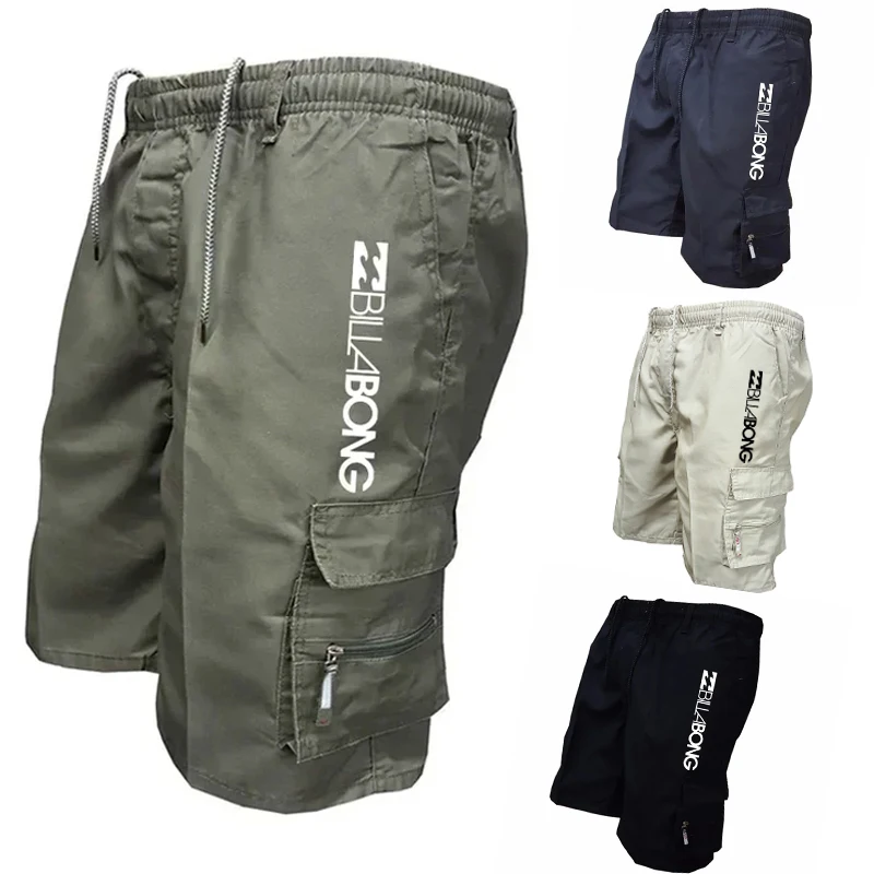 Mens Fashion Workwear - Erkek Modası Çok Cepli Koşu Şortları