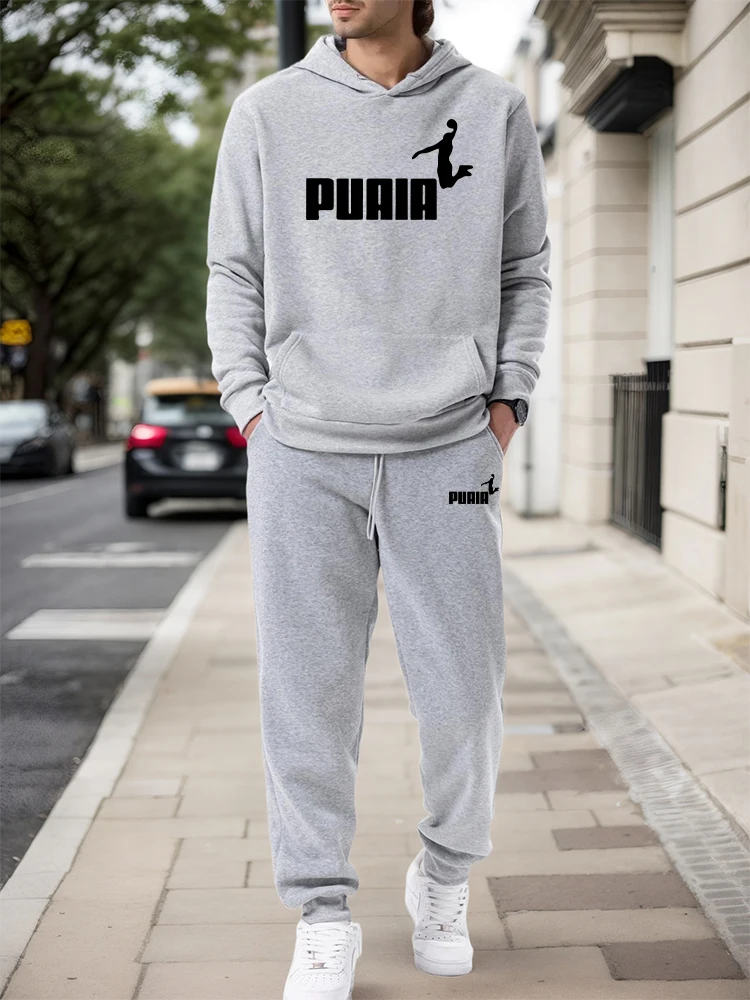 Mens Fashion Workwear - Erkek Takımı/Hoodie/Pantolon 2026 Sonbahar Kış Günlük