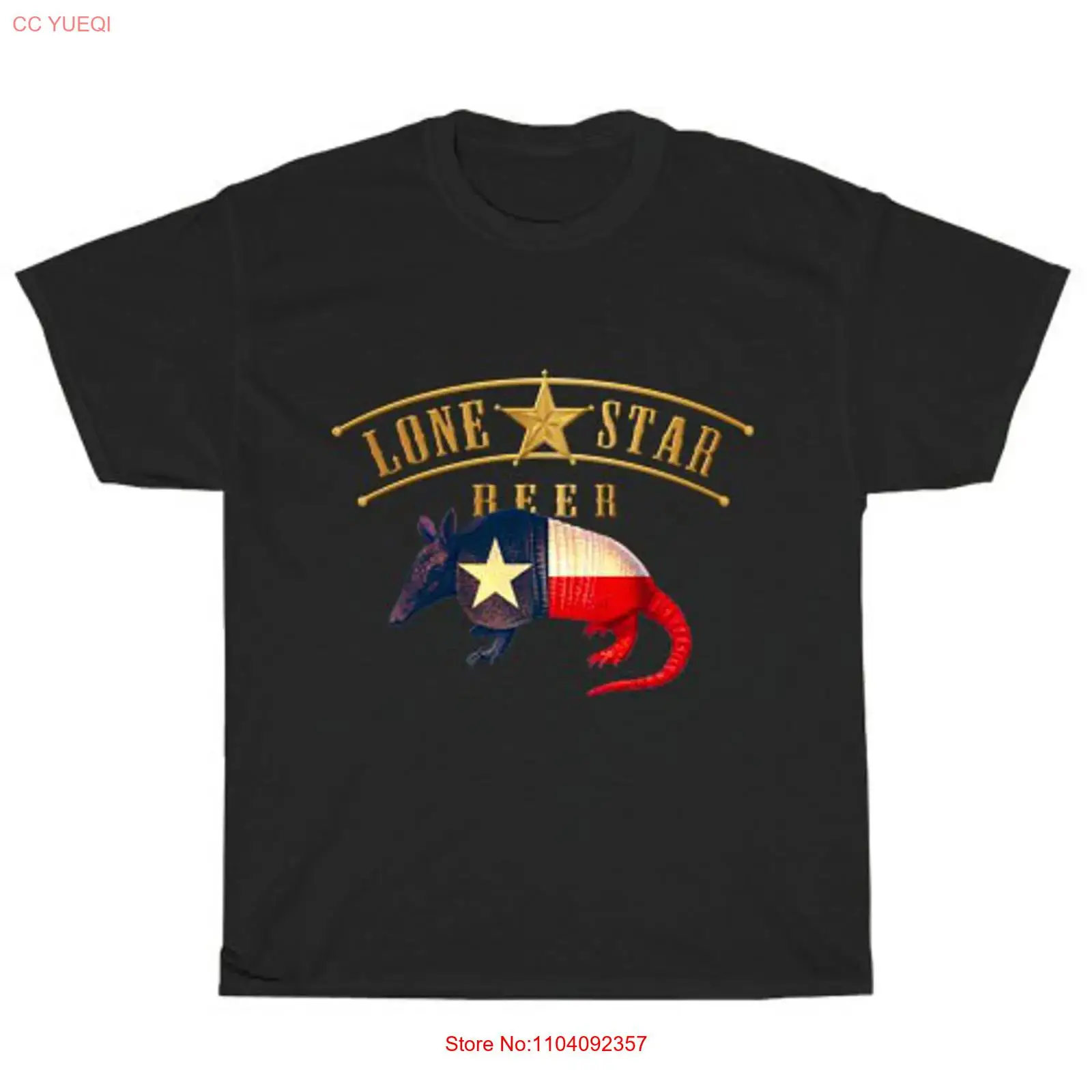 Men'S Fashion Everyday - Lone Star Bira Logolu Amerikan Erkek