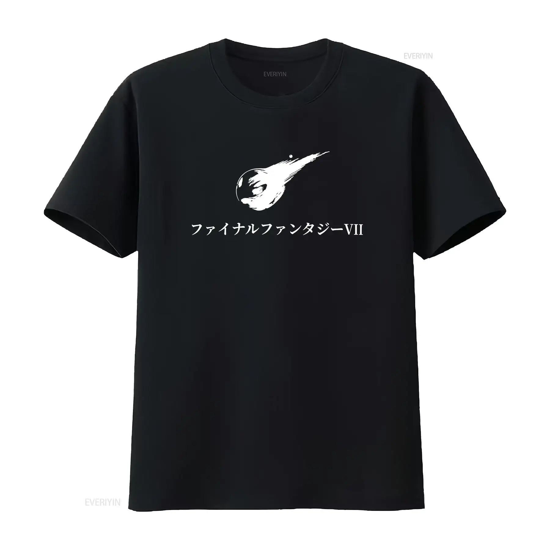 Men'S Fashion Everyday - FF7 JP Başlıklı Tişört Çoklu Renkler