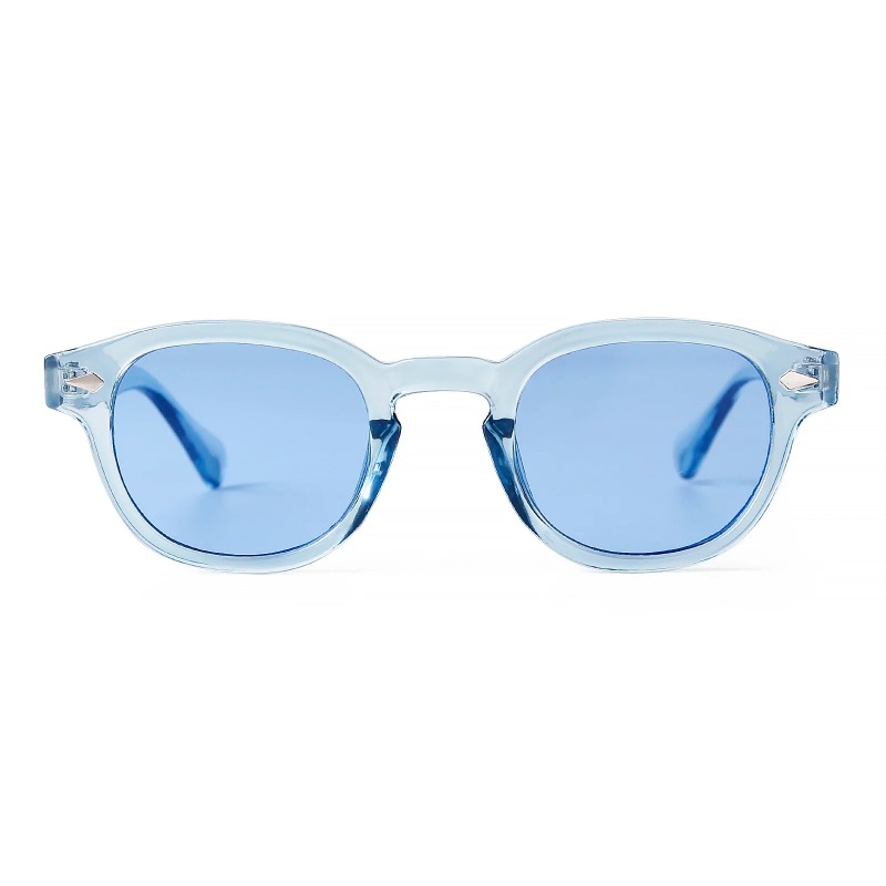 Moda Şeffaf Mavi Yuvarlak Güne - Men'S Fashion Glasses incelemesi ve fiyatı