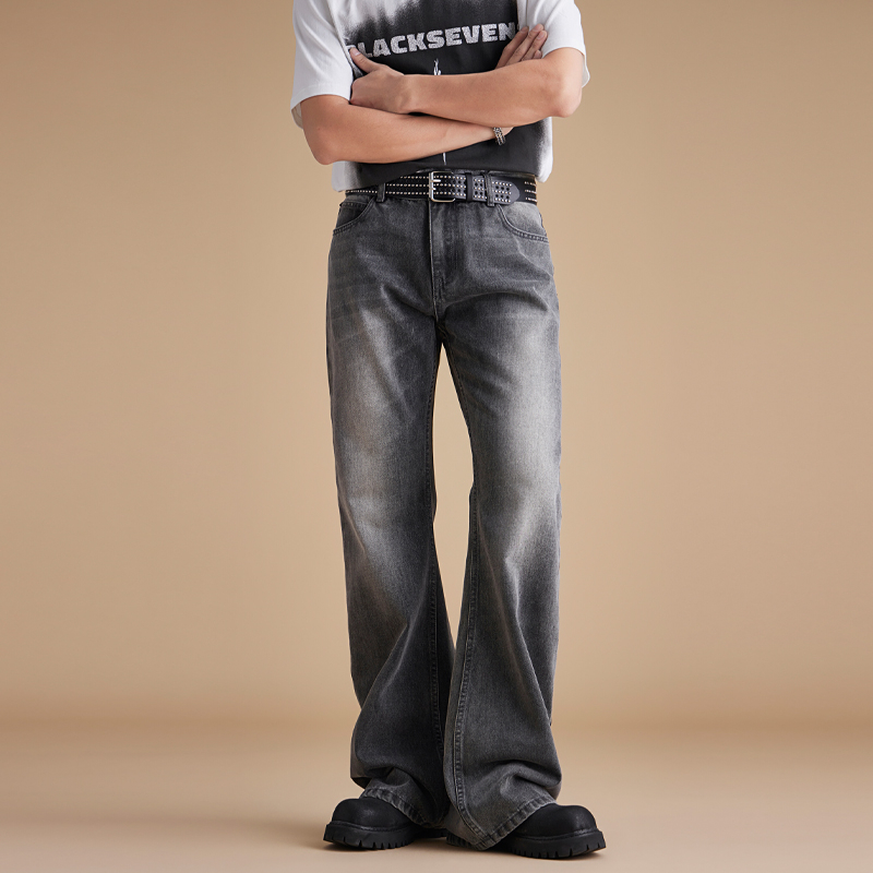Erkekler Kore Sokak Giyim Vint - Men'S Fashion Jeans And Boots incelemesi ve fiyatı
