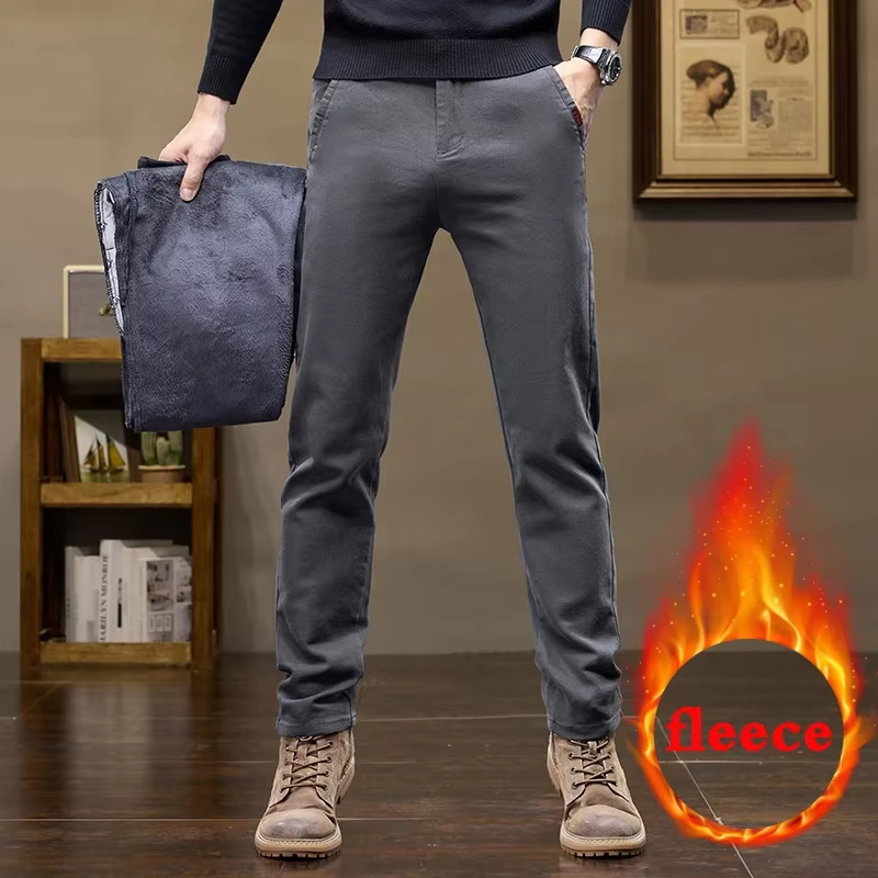 2026 Sıcak Polar Pantolon Kışl - Men'S Fashion Jeans And Boots incelemesi ve fiyatı