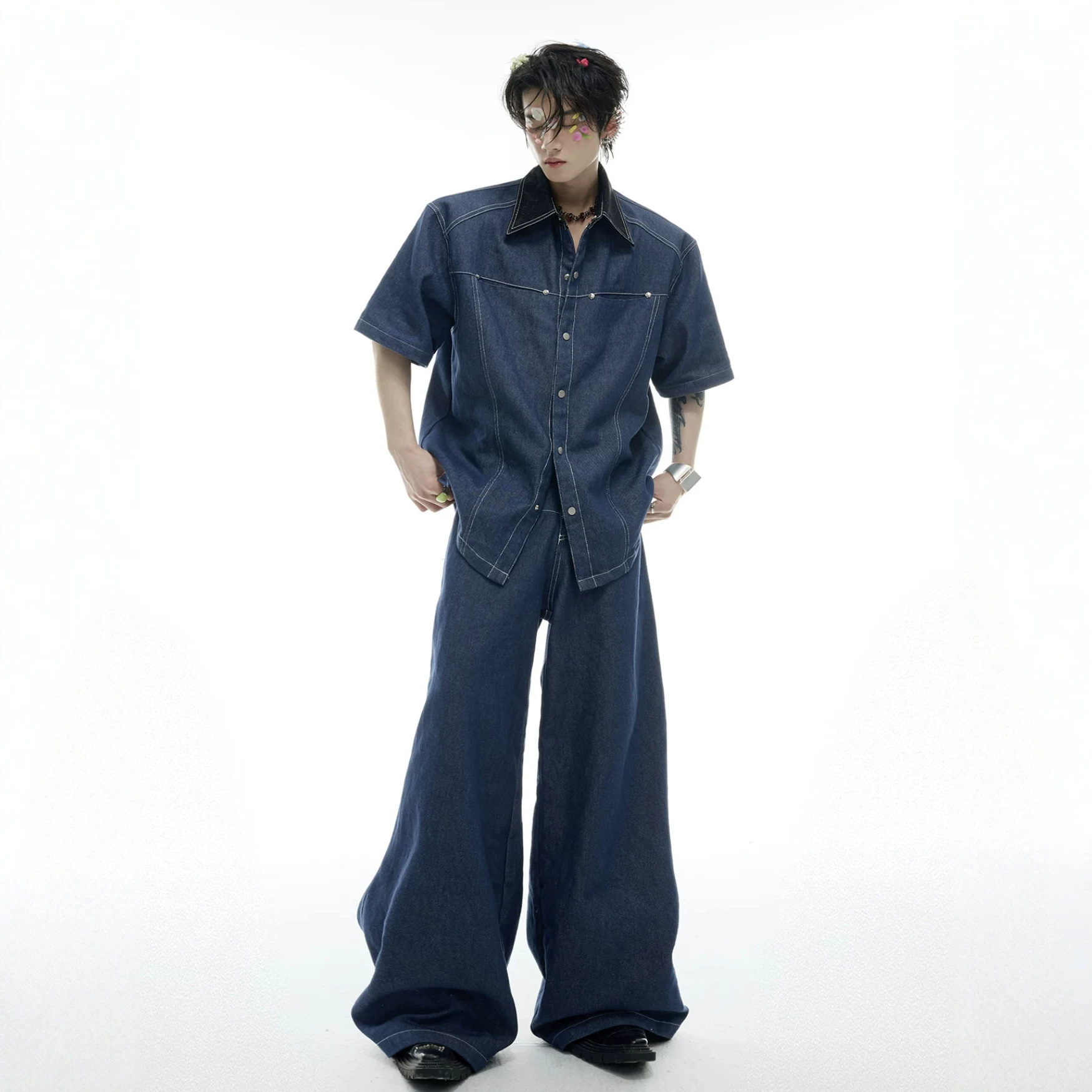 Yazlık Erkek Denim Takım Elbis - Men Fashion Jeans incelemesi ve fiyatı