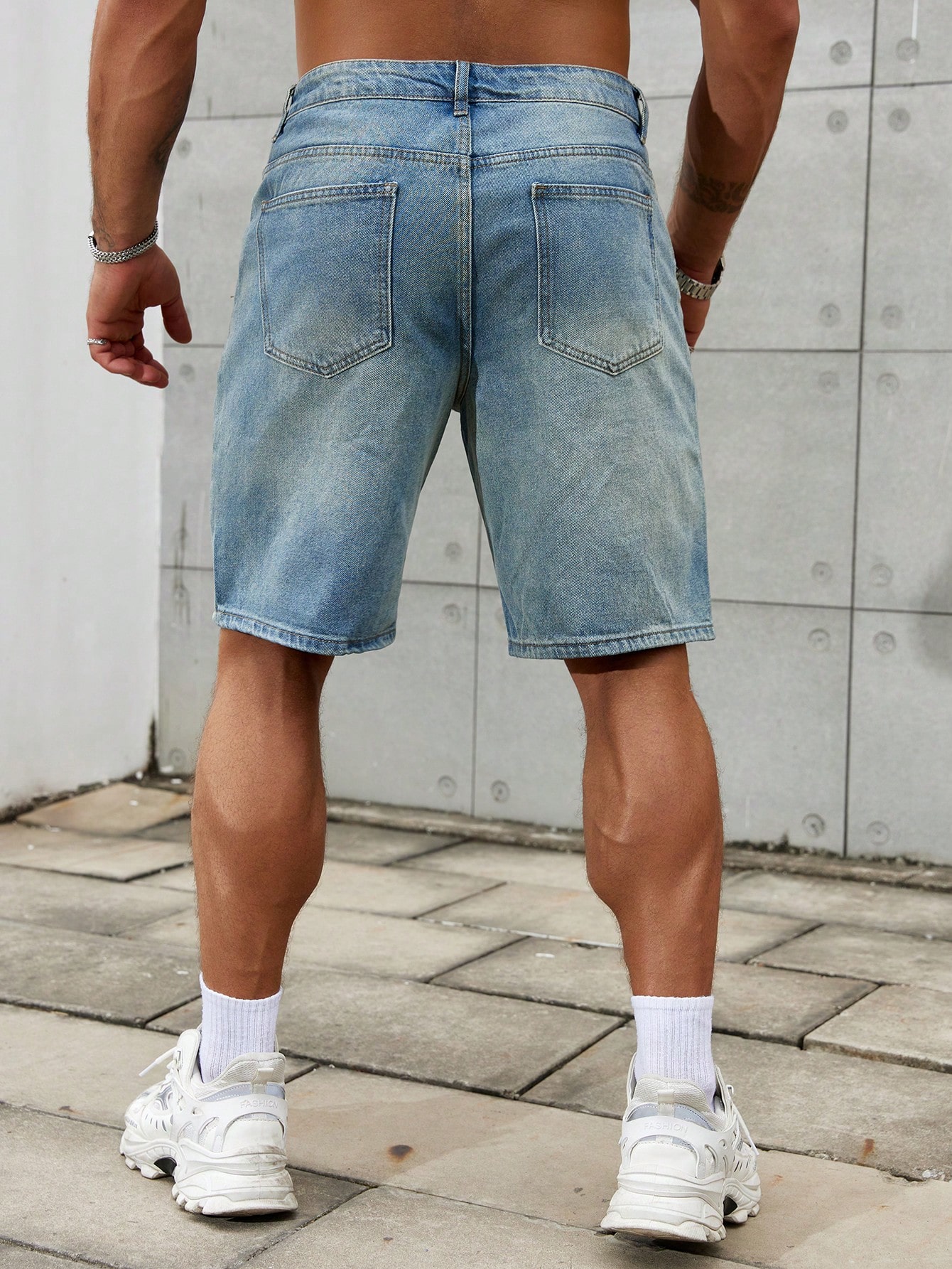 Yeni moda Mens yırtık kısa kot - Men Fashion Jeans incelemesi ve fiyatı
