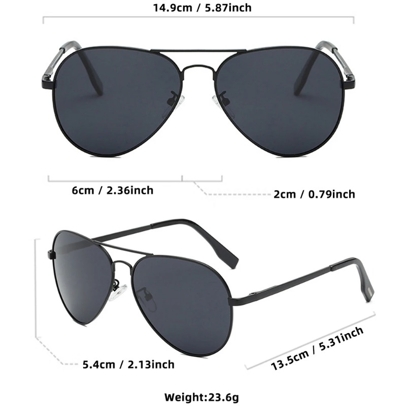 Klasik Büyük Pilot Güneş Gözlü - Men'S Fashion Glasses incelemesi ve fiyatı