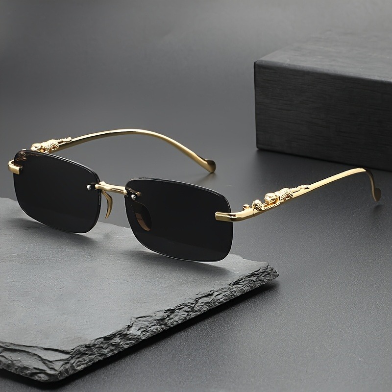 Moda Çerçevesiz Metal Güneş Gö - Men'S Fashion Glasses incelemesi ve fiyatı