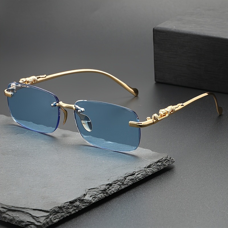 Moda Çerçevesiz Metal Güneş Gö - Men'S Fashion Glasses incelemesi ve fiyatı