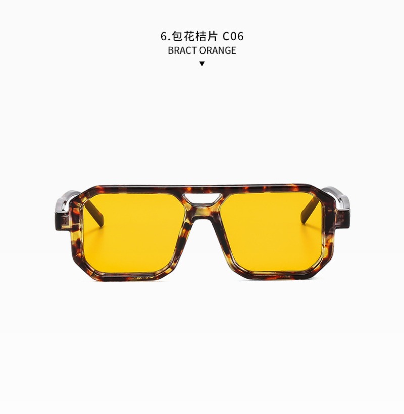 Yeni Retro Kare Çift Kirişli G - Men'S Fashion Glasses incelemesi ve fiyatı