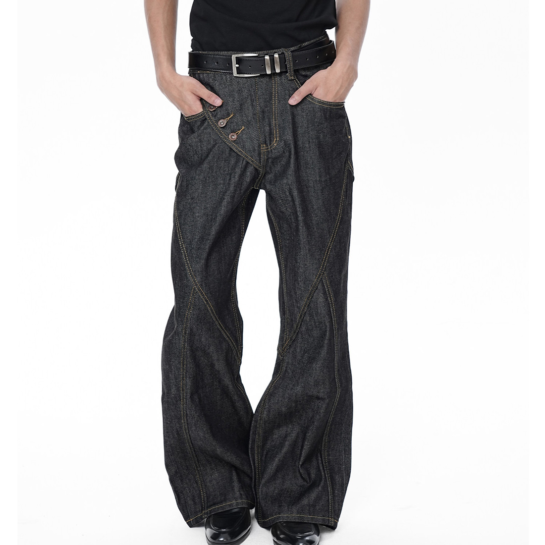 High Street Düzensiz Moda Kot  - Men'S Fashion Jeans And Boots incelemesi ve fiyatı