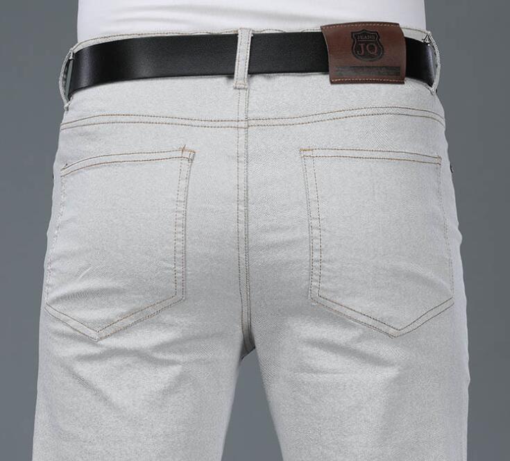 Erkek Bej Gevşek Kot Moda Kot  - Men'S Fashion Jeans And Boots incelemesi ve fiyatı