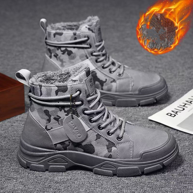 2025 Kış Kamuflaj Yalıtımlı Ka - Men'S Fashion Jeans And Boots incelemesi ve fiyatı