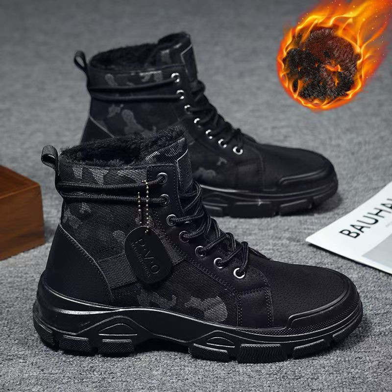 2025 Kış Kamuflaj Yalıtımlı Ka - Men'S Fashion Jeans And Boots incelemesi ve fiyatı