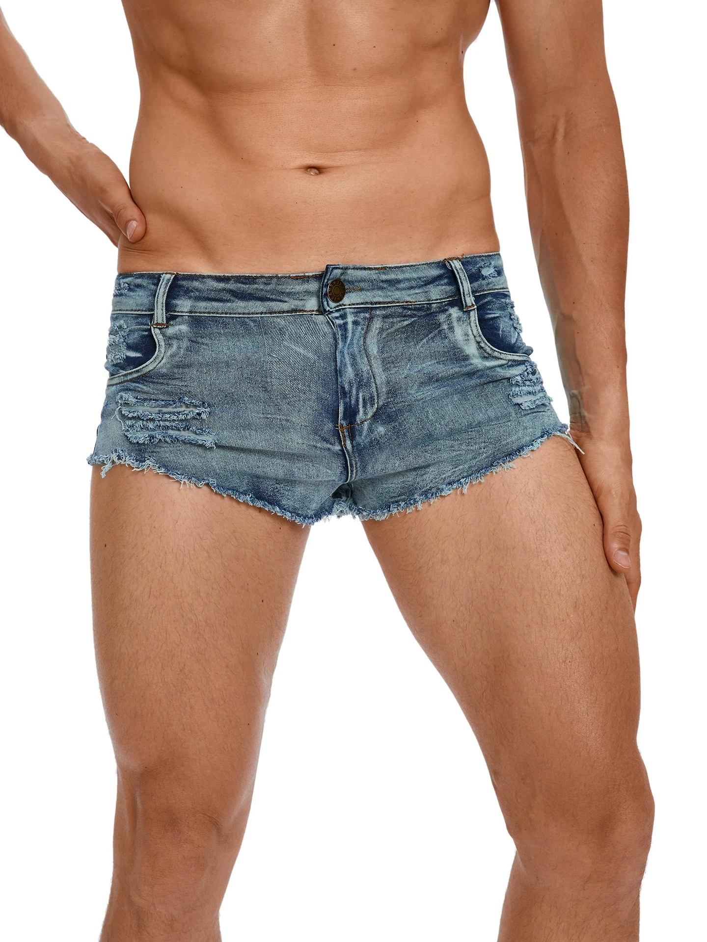 Erkek Düşük Bel Kot Şort Moda  - Men Fashion Jeans incelemesi ve fiyatı